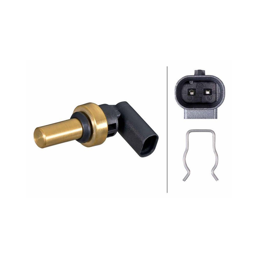 HELLA Sensor, K&uuml;hlmitteltemperatur 6PT 358 385-581 f&uuml;r OPEL VAUXHALL BUICK