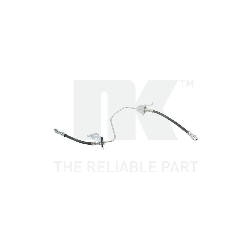 Bremsschlauch NK 853676 für OPEL VAUXHALL, Hinterachse links, außen