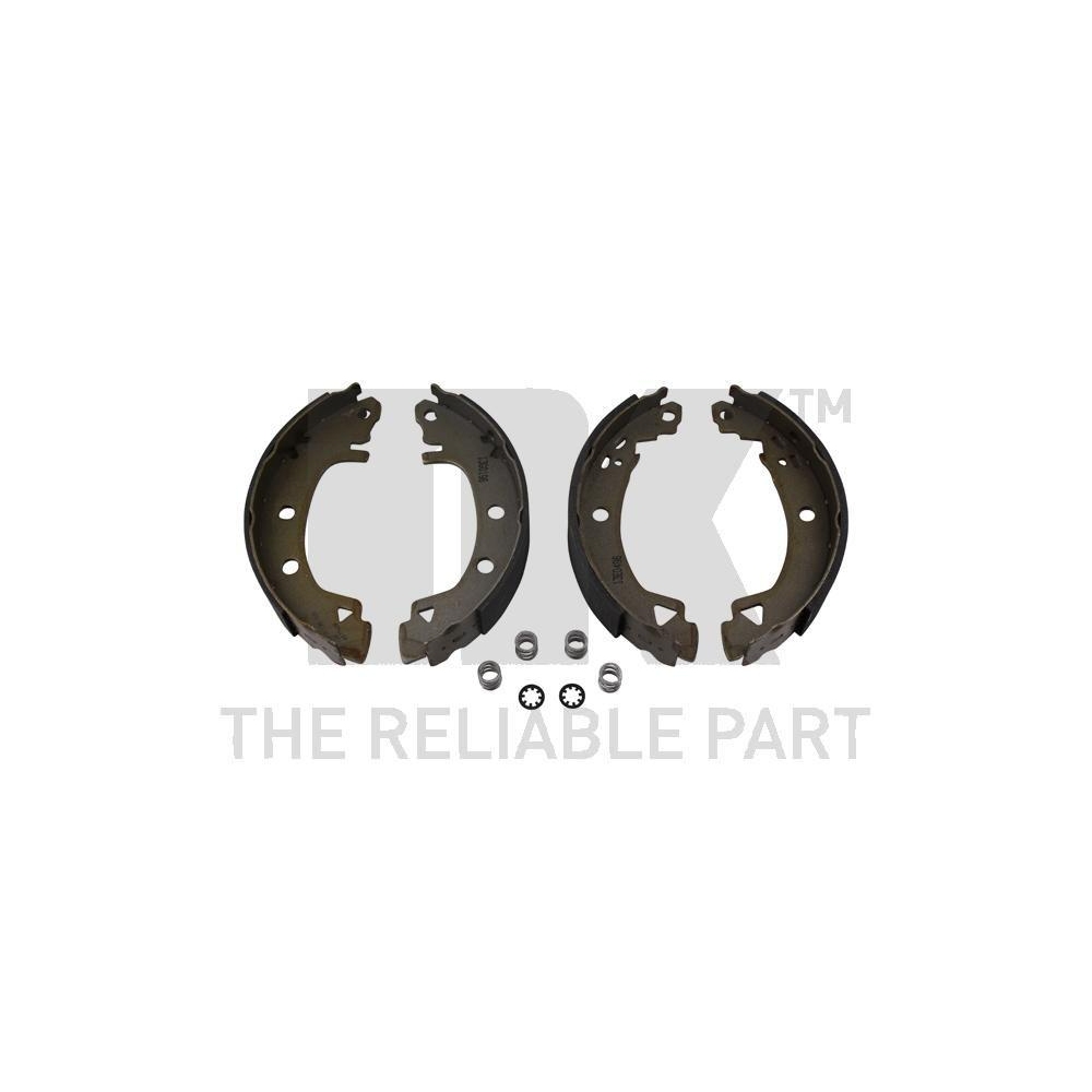 Bremsbackensatz NK 2723580 f&uuml;r ALFA ROMEO FIAT LANCIA, Hinterachse
