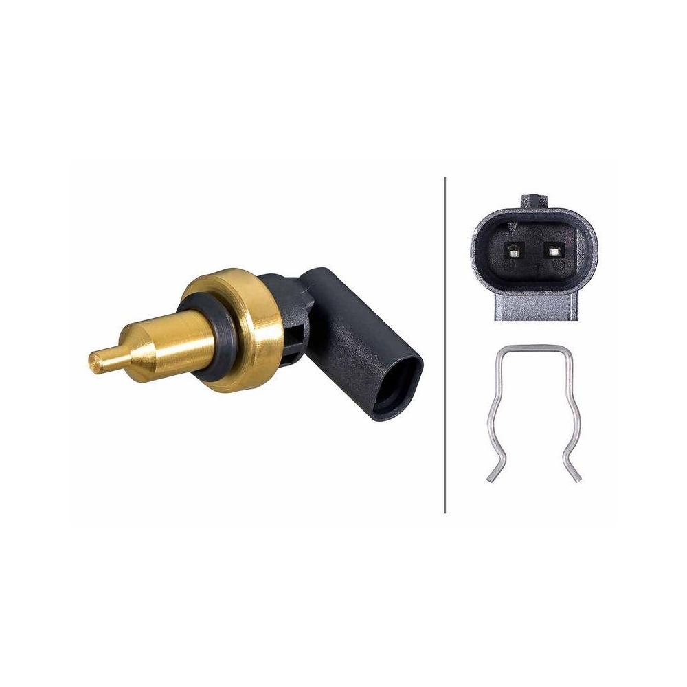 HELLA Sensor, K&uuml;hlmitteltemperatur 6PT 358 385-571 f&uuml;r OPEL VAUXHALL BUICK