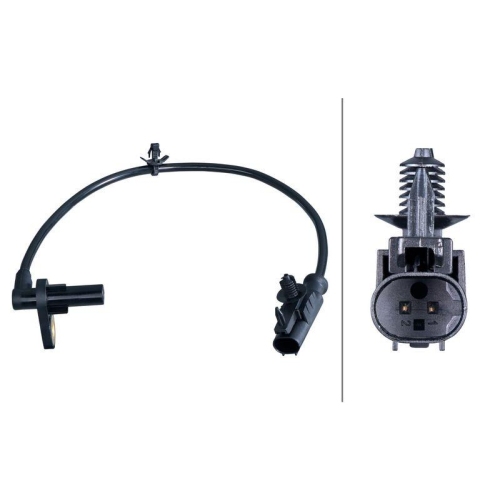 HELLA 6PU 358 418-481 Sensor, Raddrehzahl f&uuml;r NISSAN INFINITI