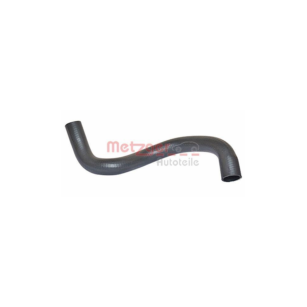 K&uuml;hlerschlauch METZGER 2420401 f&uuml;r RENAULT, oben, f&uuml;r Fahrzeuge ohne Klimaanlage
