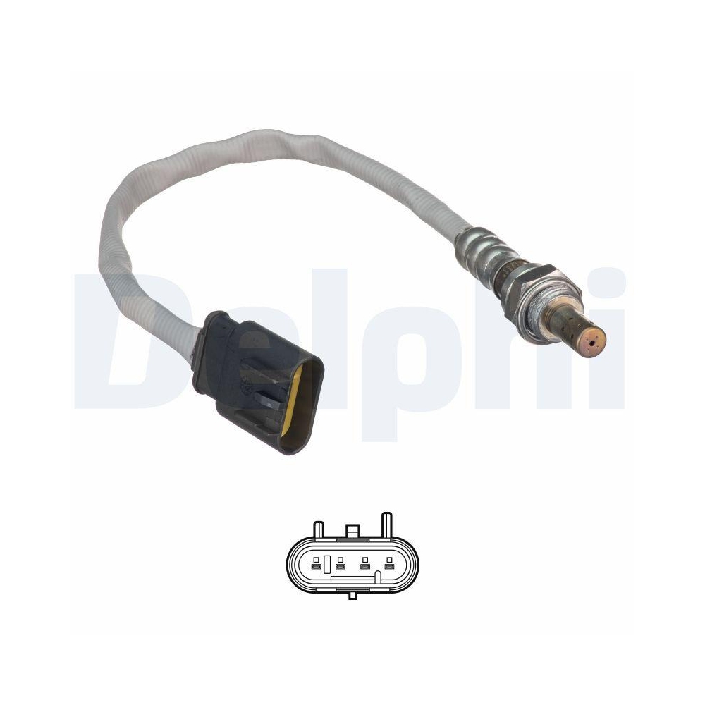 DELPHI ES21058-12B1 Lambdasonde f&uuml;r ALFA ROMEO CHRYSLER FIAT LANCIA