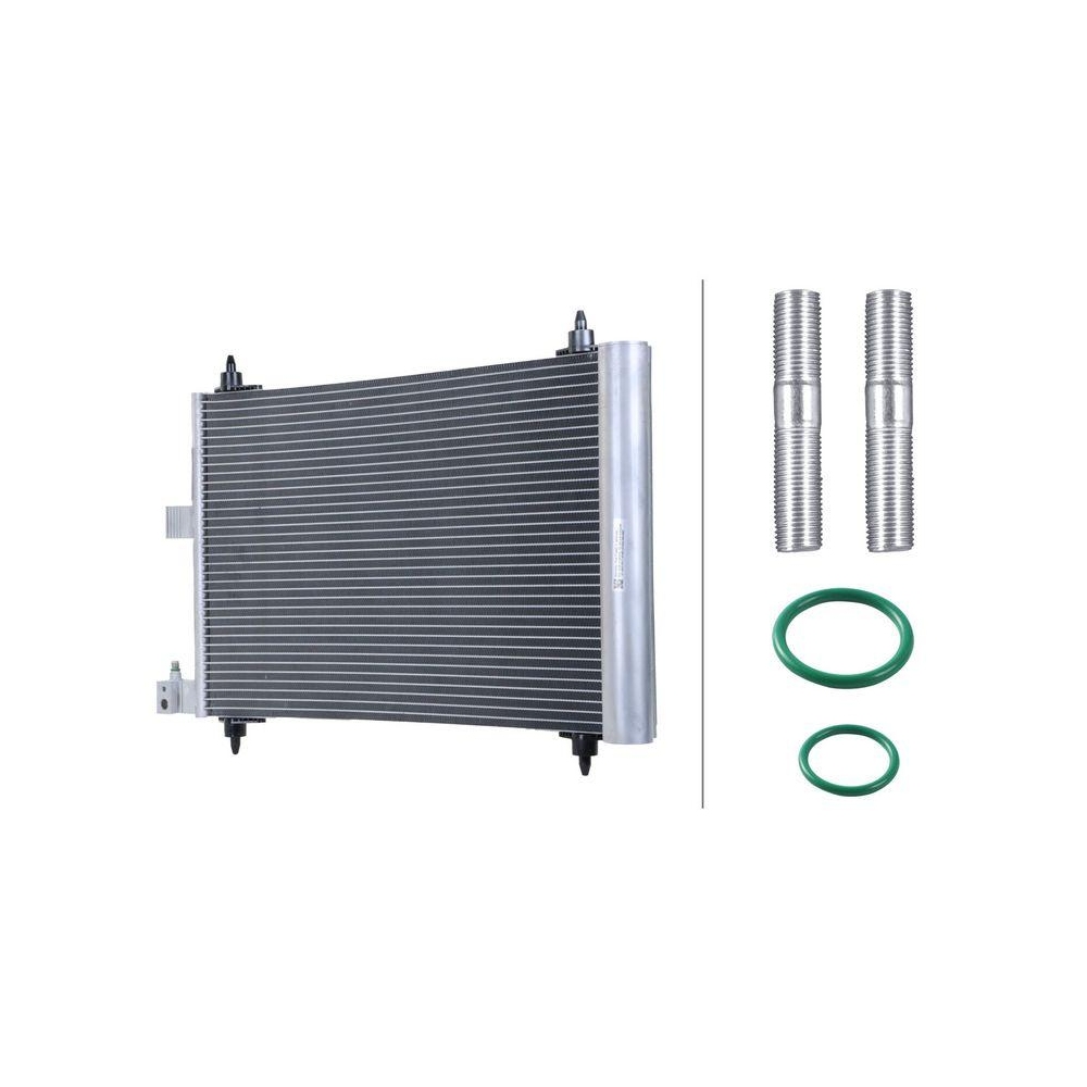 HELLA Kondensator, Klimaanlage 8FC 366 220-501 >>> Easy2Fit <<< für CITROËN