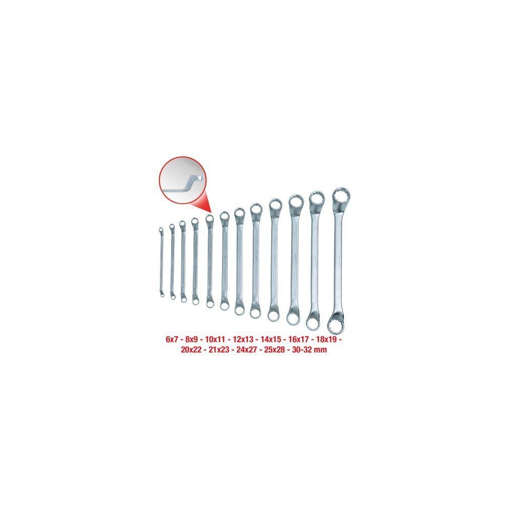 Doppel-Ringschlüsselsatz KS TOOLS 517.0250 für