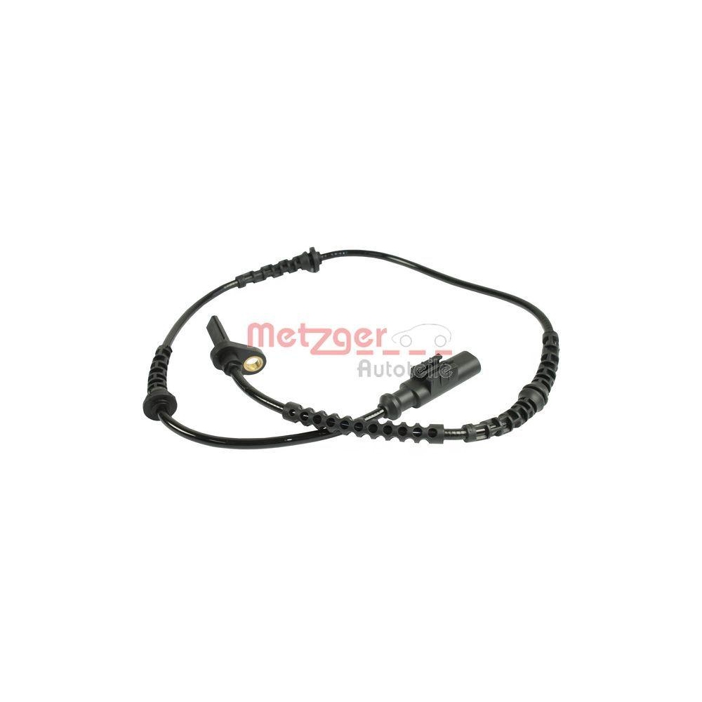 Sensor, Raddrehzahl METZGER 0900901 f&uuml;r FIAT, Hinterachse