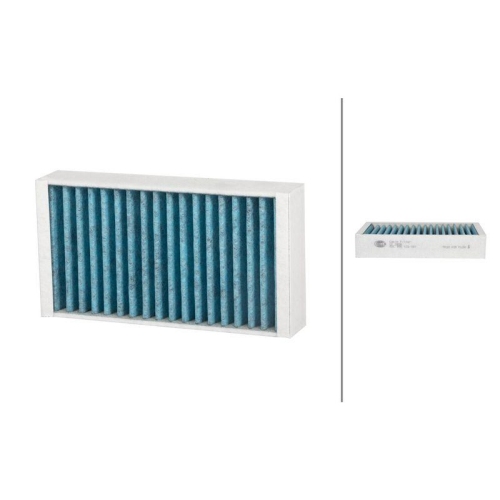 HELLA 8ZC 366 122-201 Filter, Innenraumluft f&uuml;r BMW, hinten, links