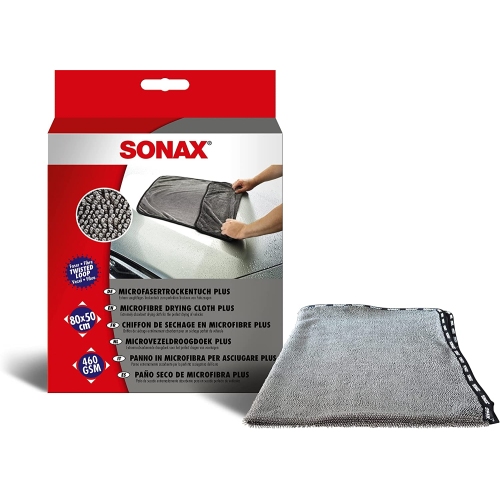 SONAX 04512000 Microfasertrockentuch Plus 1x