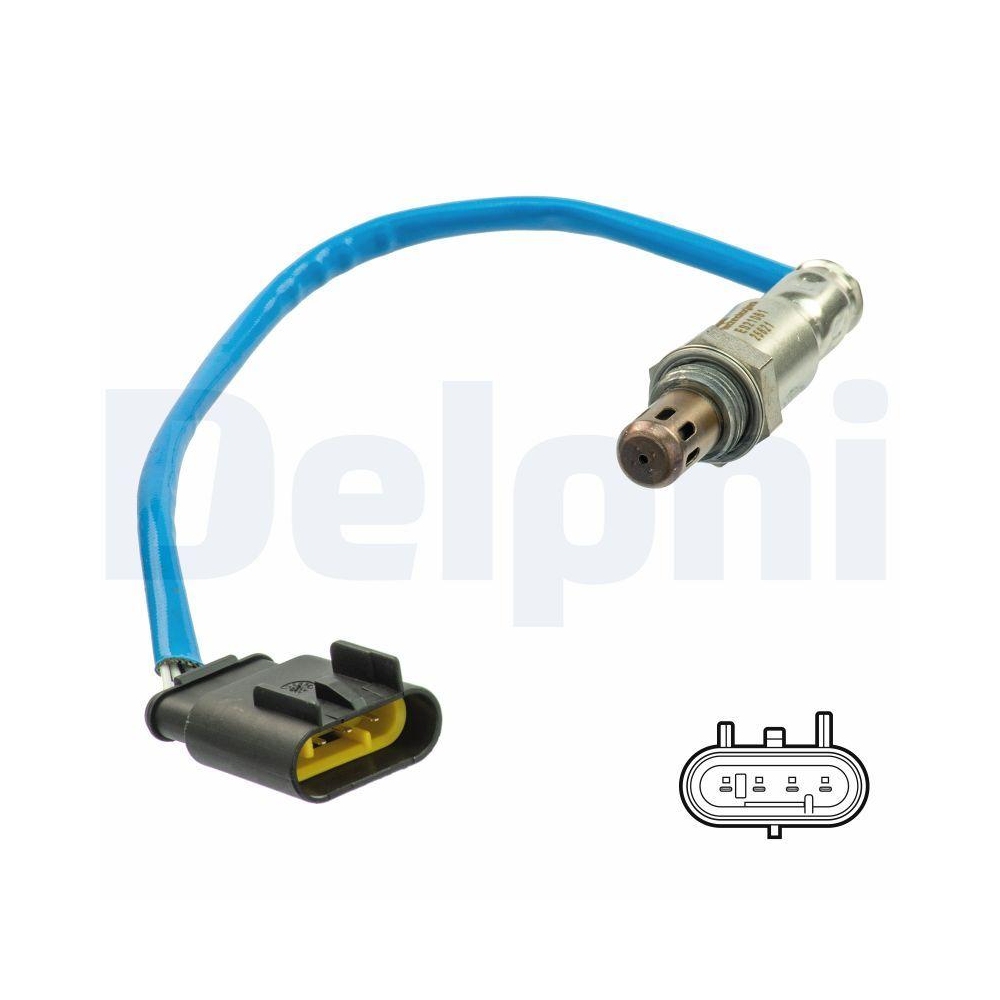 DELPHI ES21061-12B1 Lambdasonde f&uuml;r ALFA ROMEO FIAT LANCIA ABARTH