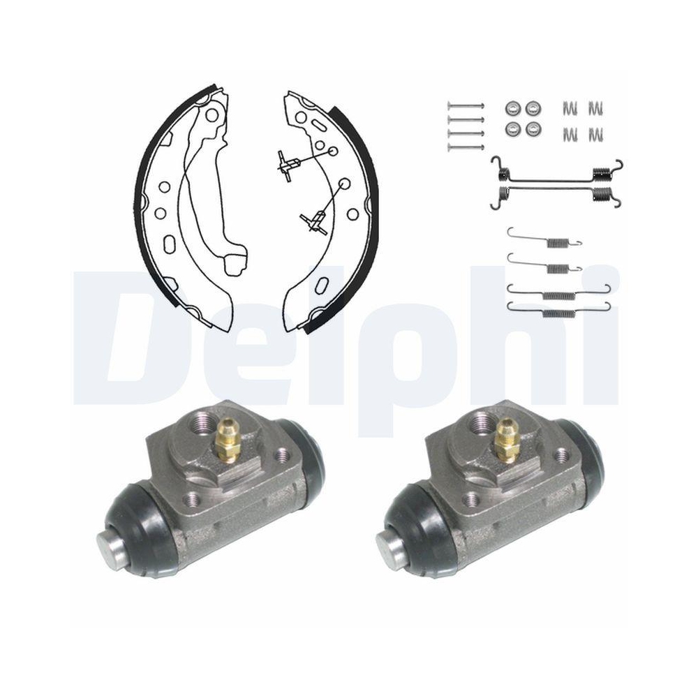 DELPHI KP914 Bremsbackensatz f&uuml;r, Hinterachse