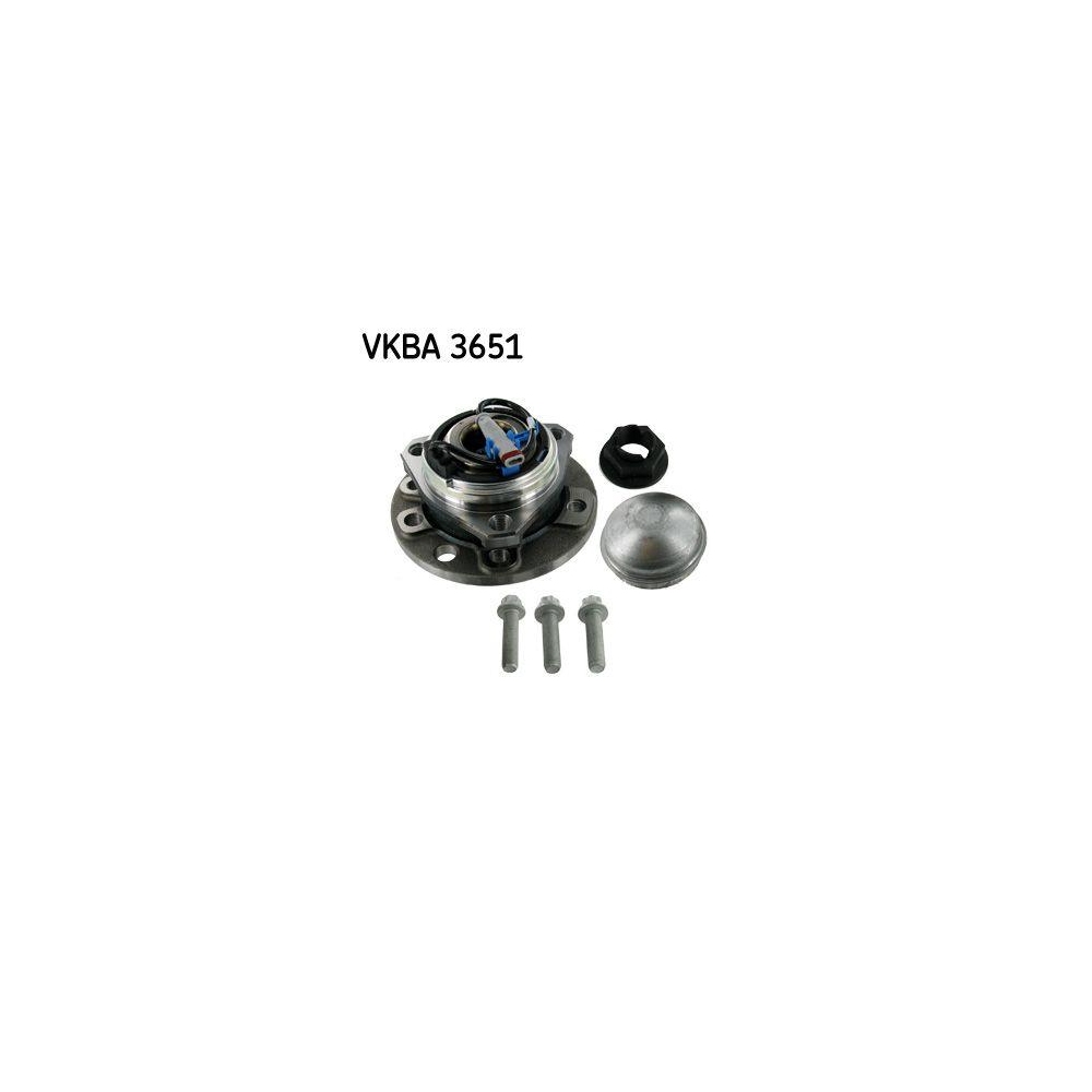 Radlagersatz SKF VKBA 3651 für OPEL VAUXHALL GENERAL MOTORS, Vorderachse