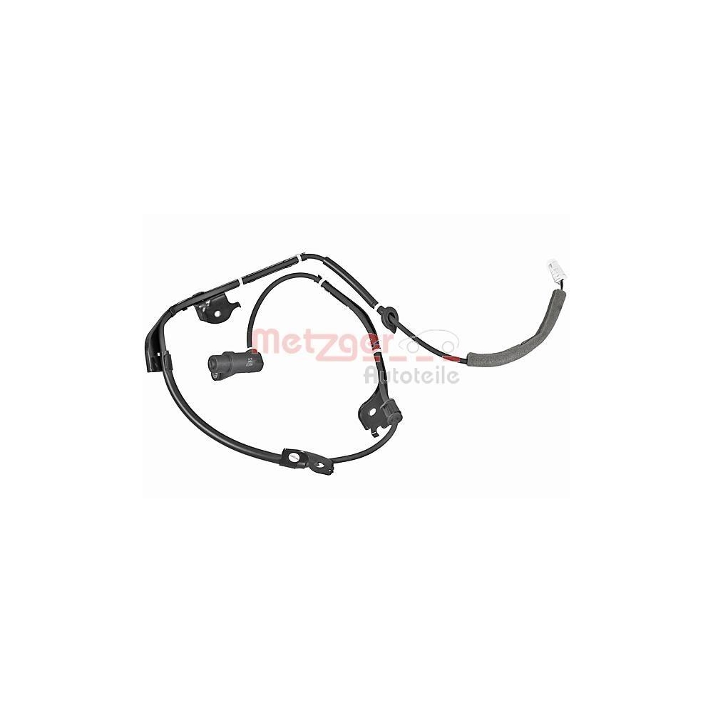 Sensor, Raddrehzahl METZGER 09001321 f&uuml;r TOYOTA, Hinterachse links