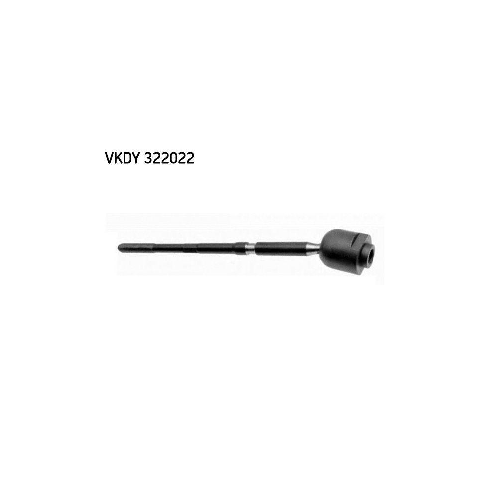 Axialgelenk, Spurstange SKF VKDY 322022 f&uuml;r FIAT LANCIA, Vorderachse beidseitig