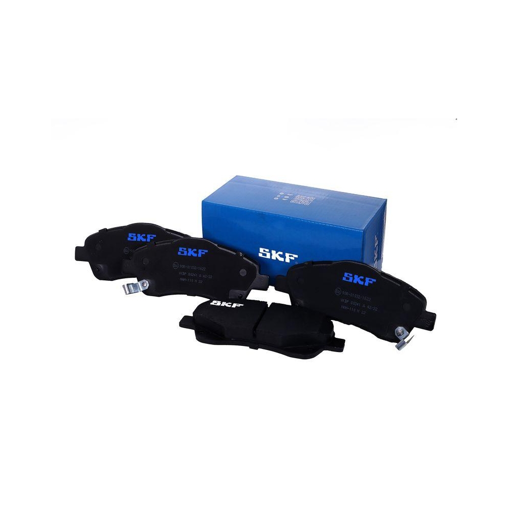 Bremsbelagsatz, Scheibenbremse SKF VKBP 80241 A f&uuml;r RENAULT TOYOTA, Vorderachse
