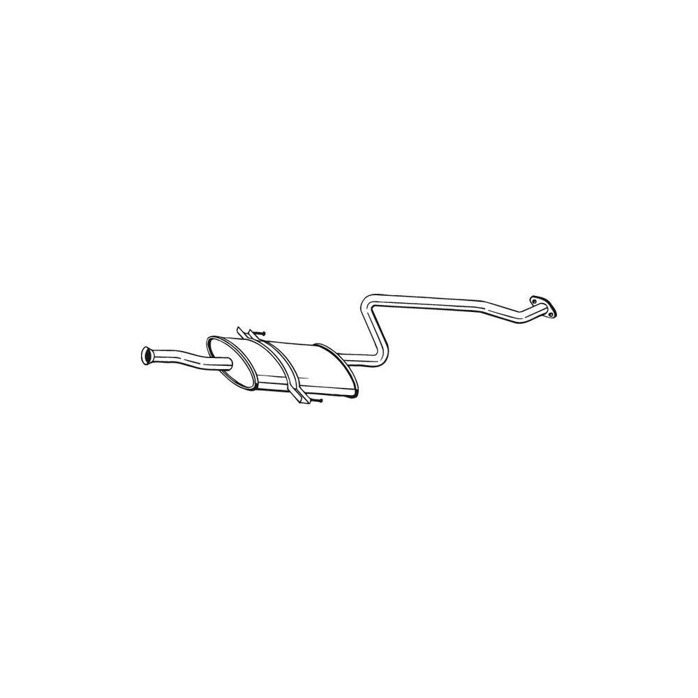 Mittelschalld&auml;mpfer BOSAL 284-301 f&uuml;r HYUNDAI