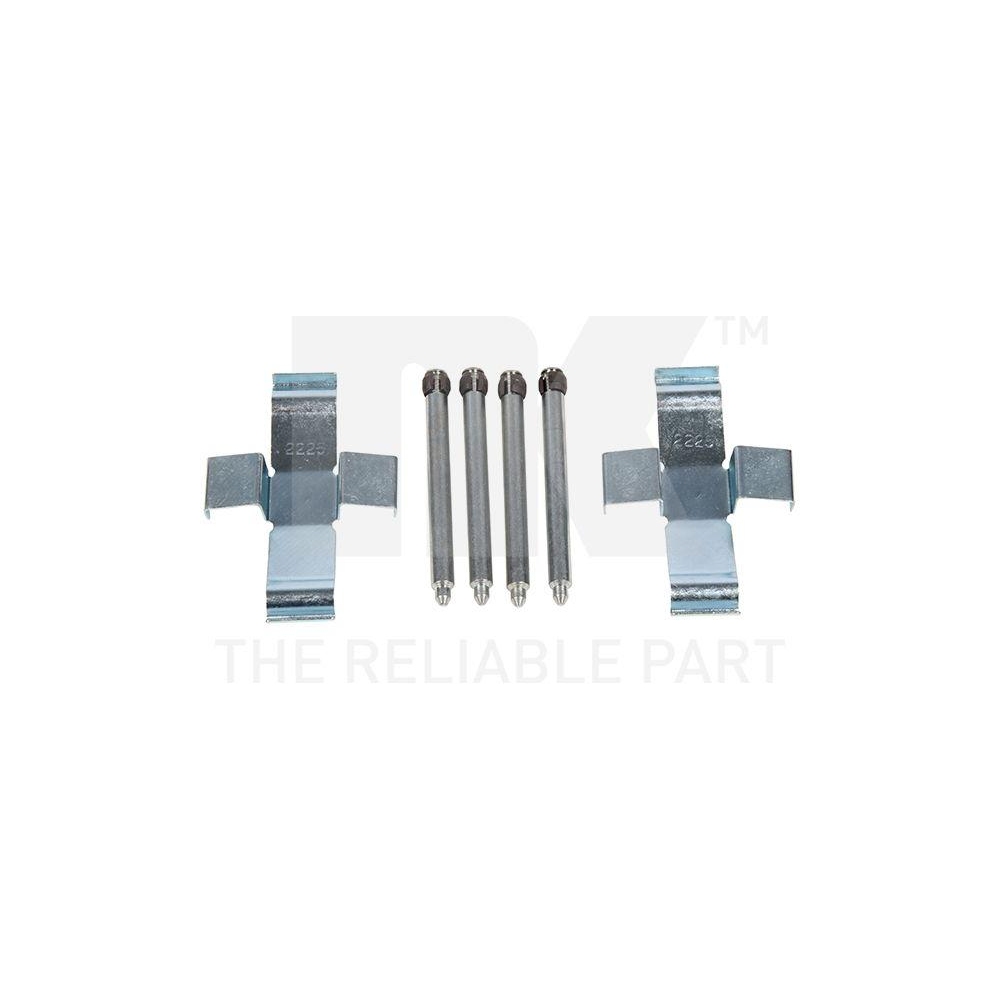 Zubeh&ouml;rsatz, Scheibenbremsbelag NK 7999916 f&uuml;r, Vorderachse