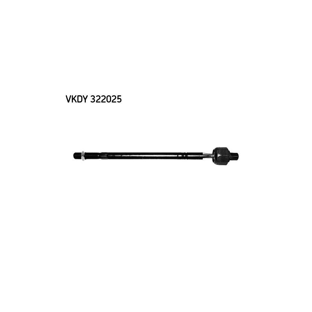 Axialgelenk, Spurstange SKF VKDY 322025 f&uuml;r IVECO, Vorderachse beidseitig