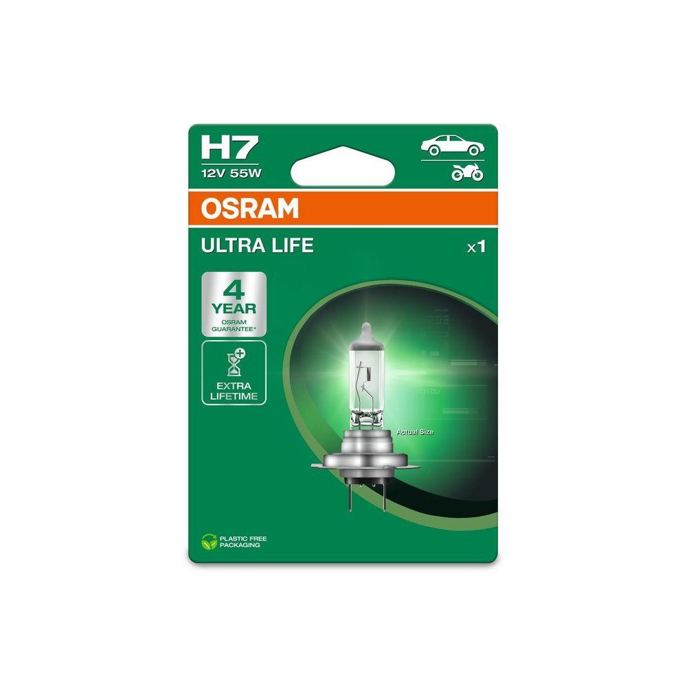 Glühlampe, Abbiegescheinwerfer ams-OSRAM 64210ULT-1BL ULTRA LIFE für