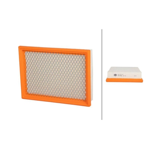 HELLA 8ZA 366 136-101 Luftfilter f&uuml;r MAZDA KIA