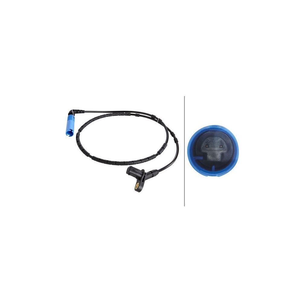 HELLA Sensor, Raddrehzahl 6PU 010 039-761 f&uuml;r BMW, Hinterachse, links, rechts