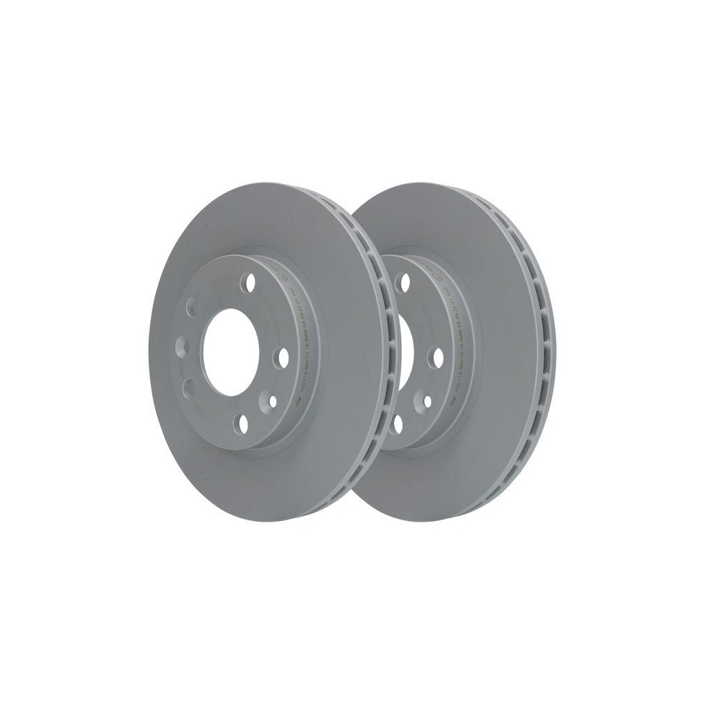 Bremsscheibe ATE 24.0123-0119.1 f&uuml;r RENAULT DACIA, Vorderachse