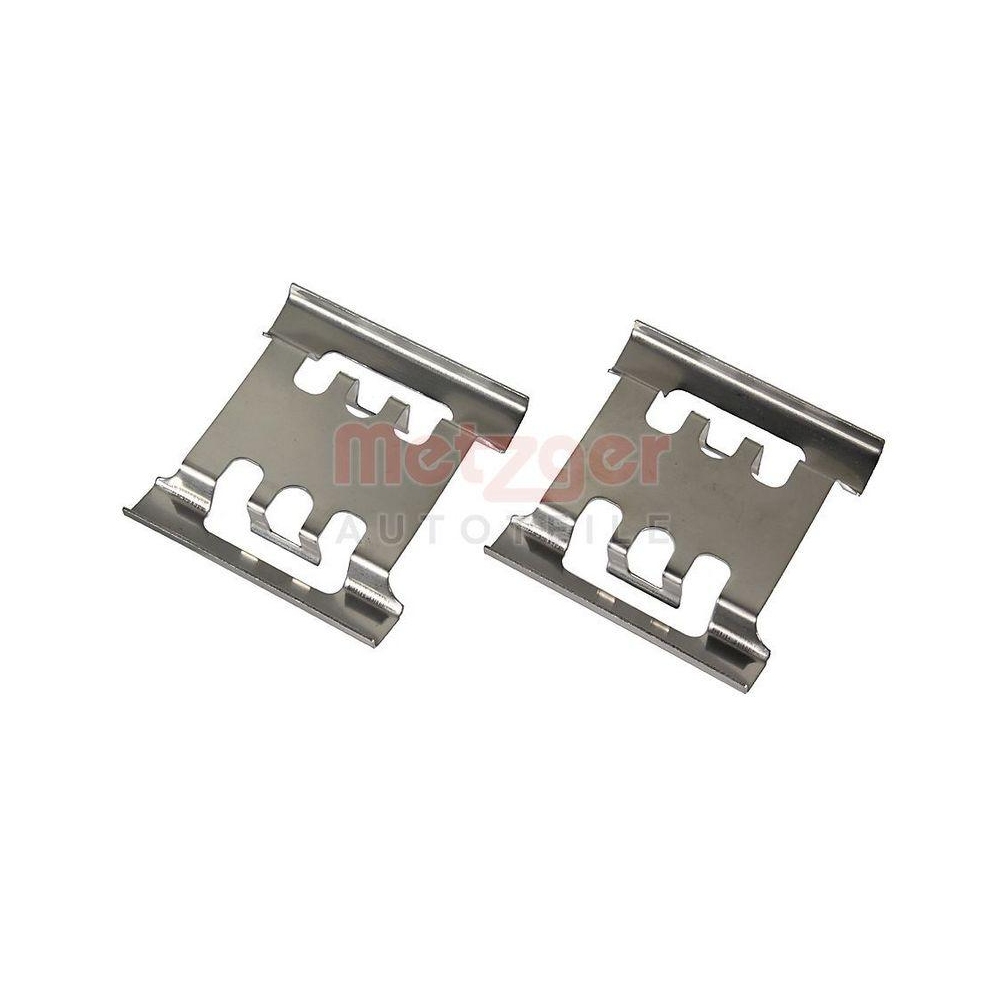 Zubeh&ouml;rsatz, Scheibenbremsbelag METZGER 109-1688 f&uuml;r, Vorderachse