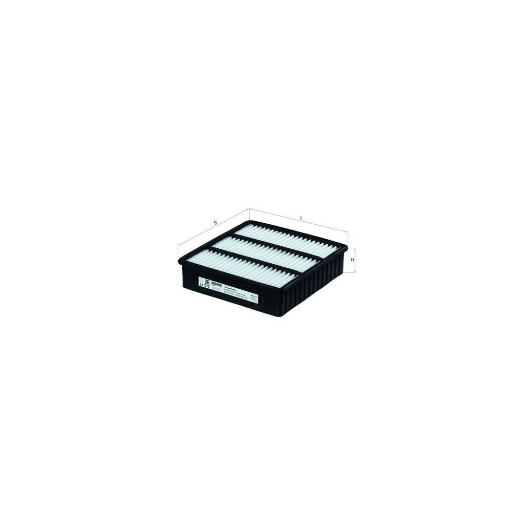 Luftfilter KNECHT LX 1076 f&uuml;r MITSUBISHI