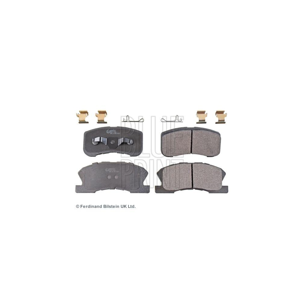 Bremsbelagsatz, Scheibenbremse BLUE PRINT ADD64235 f&uuml;r DAIHATSU, Vorderachse