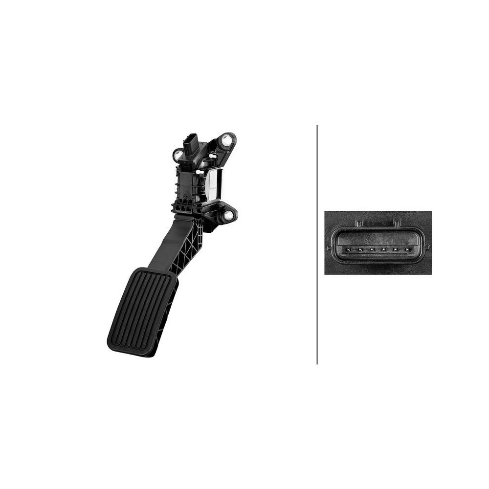 HELLA Sensor, Fahrpedalstellung 6PV 011 673-101 f&uuml;r HONDA (DONGFENG) HONDA (GAC)
