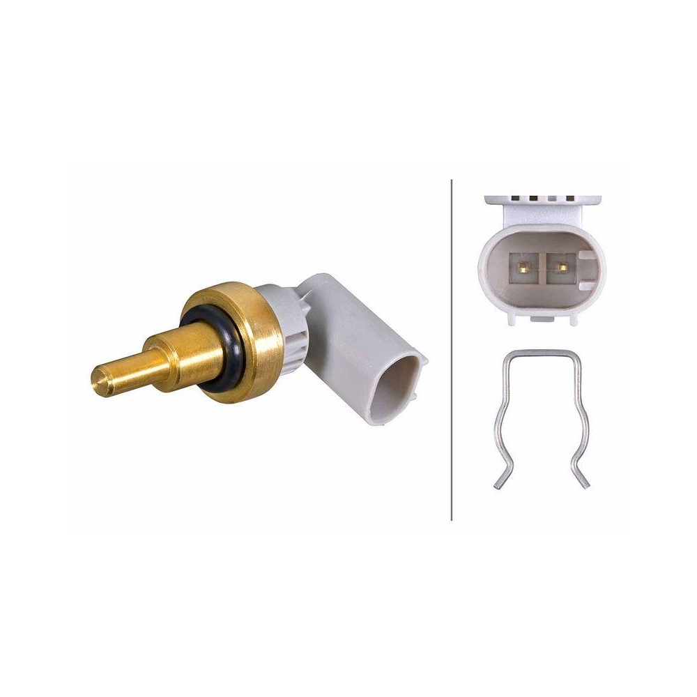 HELLA Sensor, K&uuml;hlmitteltemperatur 6PT 358 385-451 f&uuml;r CHEVROLET GENERAL MOTORS