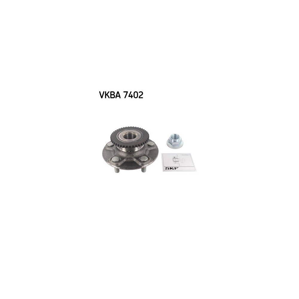 Radlagersatz SKF VKBA 7402 f&uuml;r NISSAN, Hinterachse