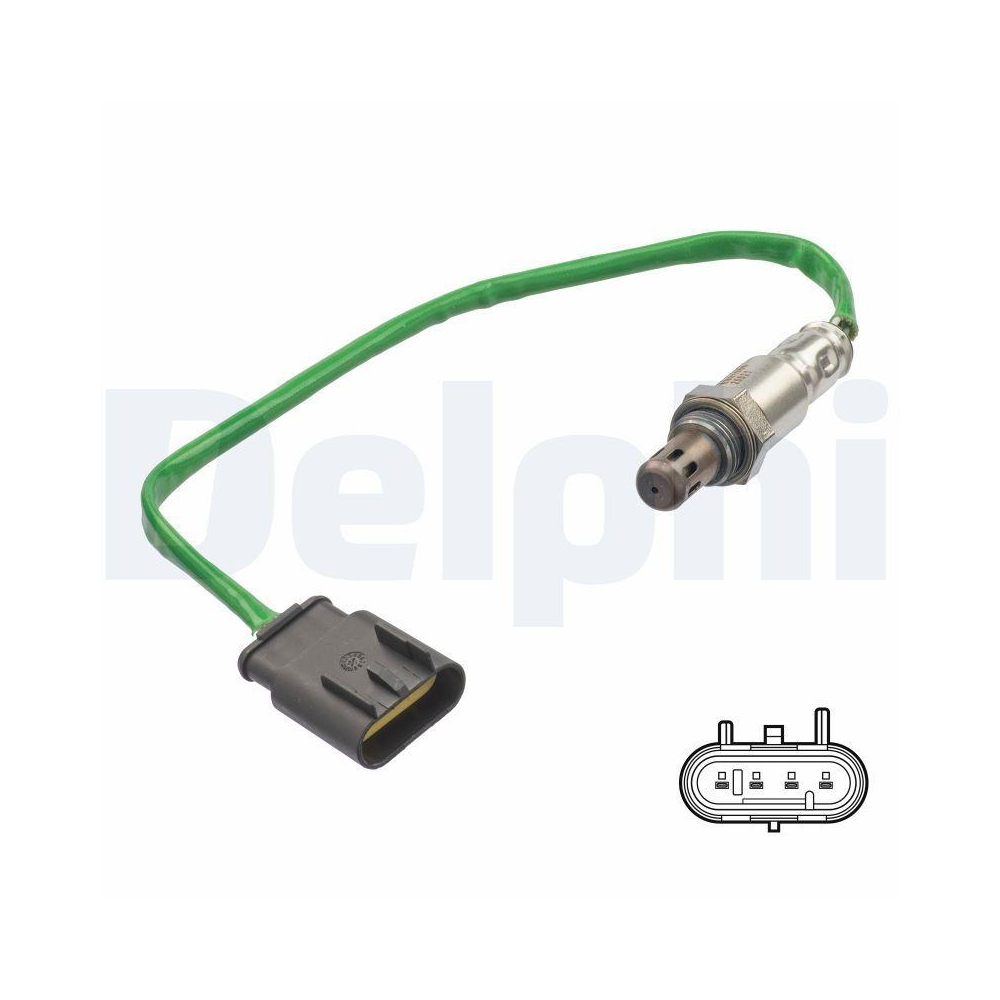 DELPHI ES21066-12B1 Lambdasonde f&uuml;r ALFA ROMEO CHRYSLER FIAT LANCIA JEEP