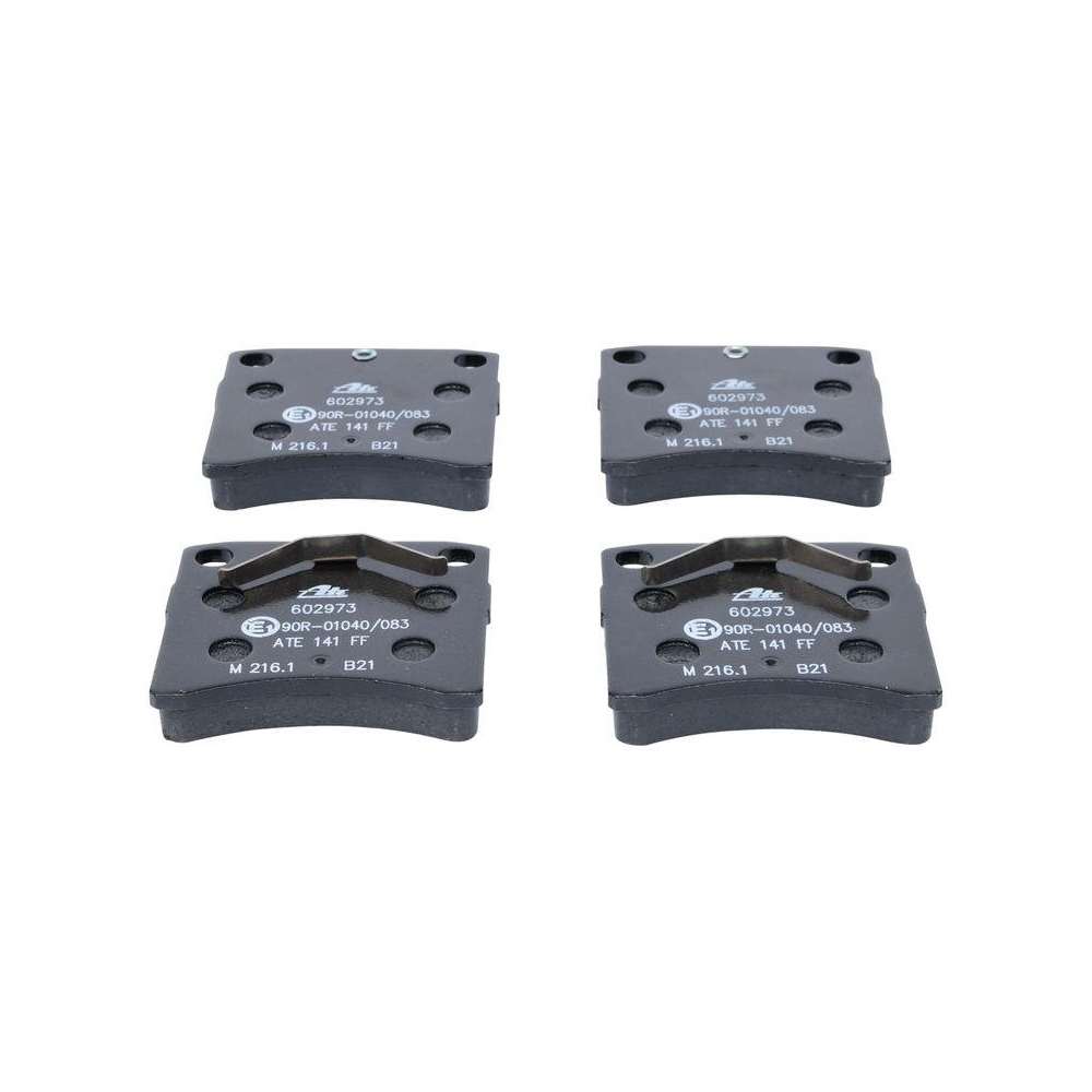 Bremsbelagsatz, Scheibenbremse ATE 13.0460-2973.2 f&uuml;r VAG, Vorderachse
