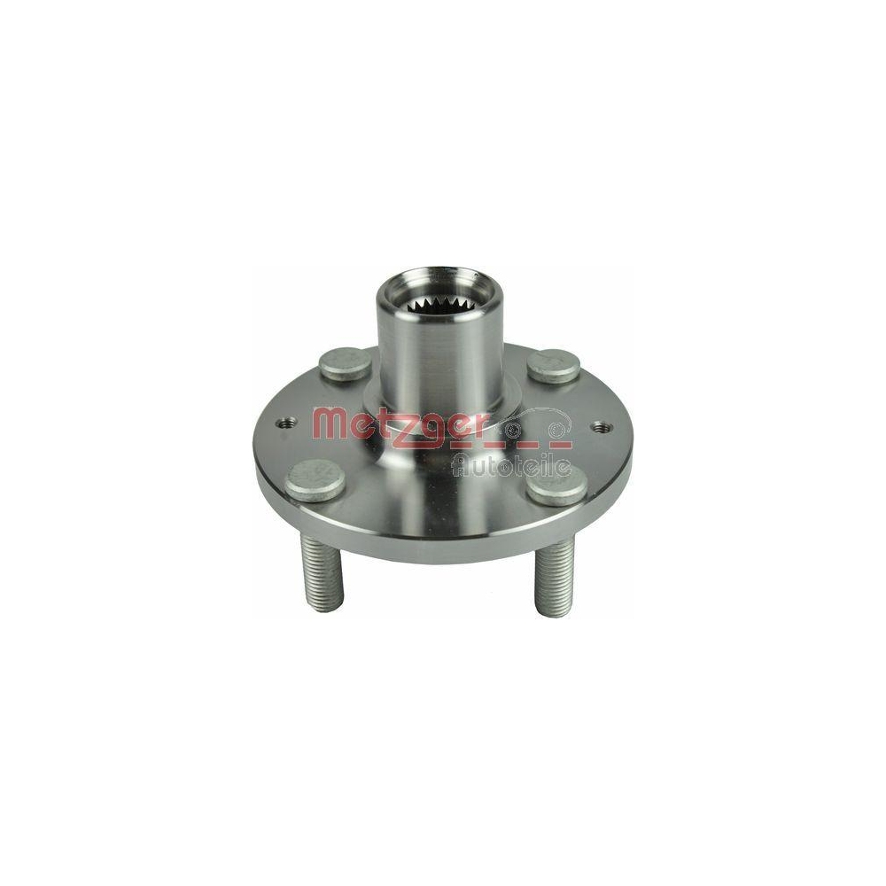 Radnabe METZGER N 1025 f&uuml;r HYUNDAI KIA, Hinterachse rechts, Vorderachse links