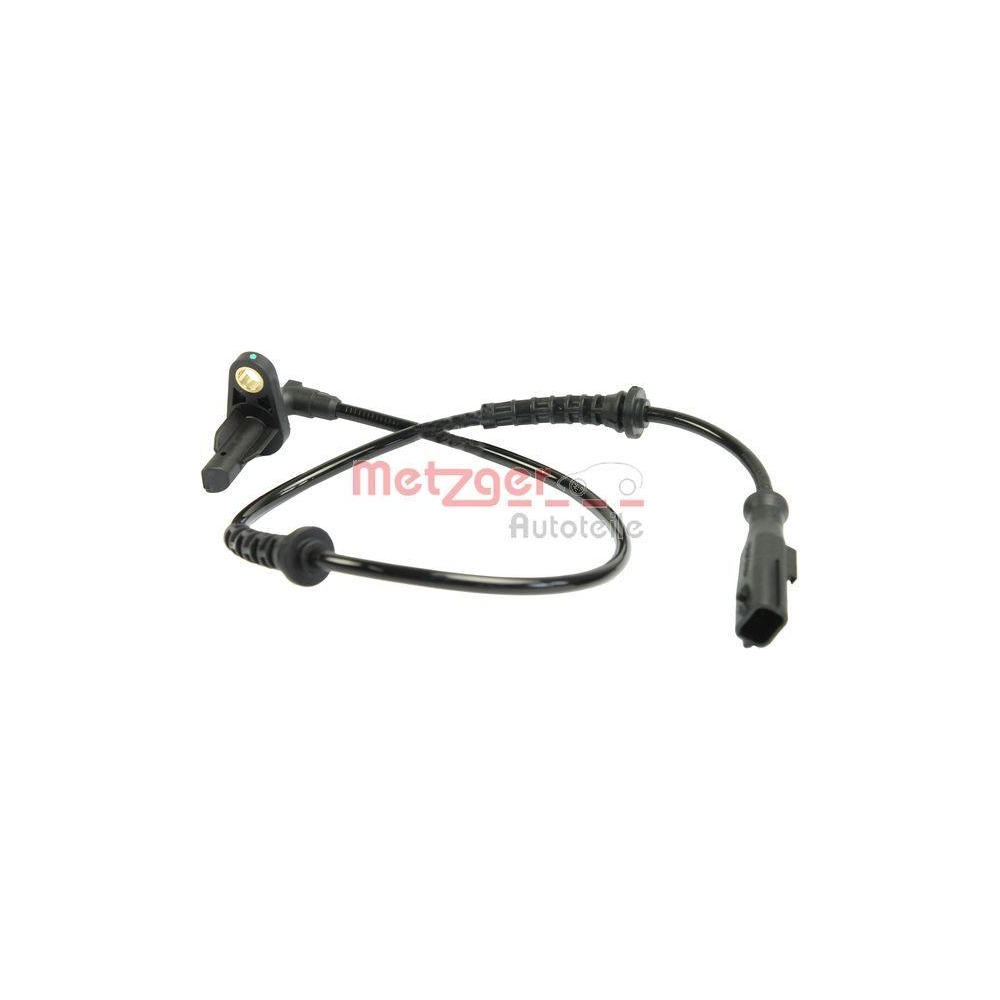 Sensor, Raddrehzahl METZGER 0900911 f&uuml;r RENAULT, Hinterachse links