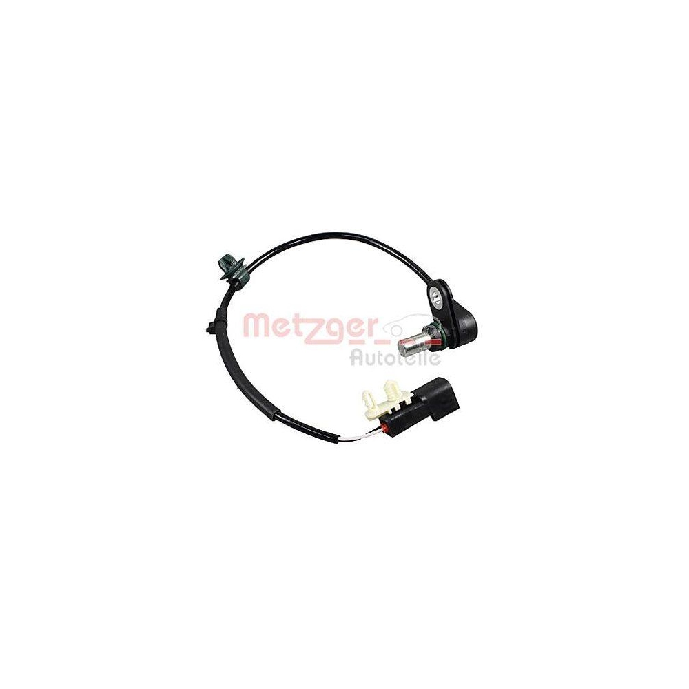 Sensor, Raddrehzahl METZGER 09001328 f&uuml;r FORD, Hinterachse links