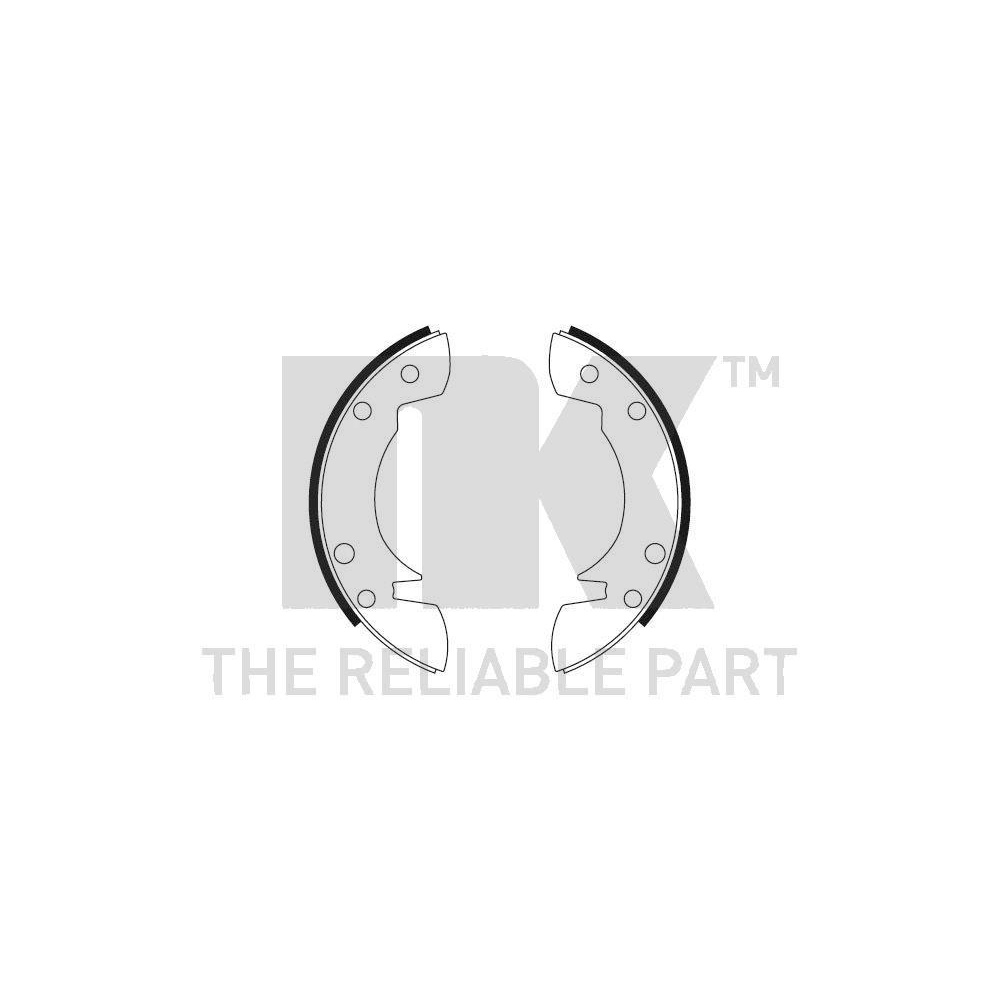 Bremsbackensatz NK 2725047 für BEDFORD ROVER LEYLAND DAF ROVER/AUSTIN