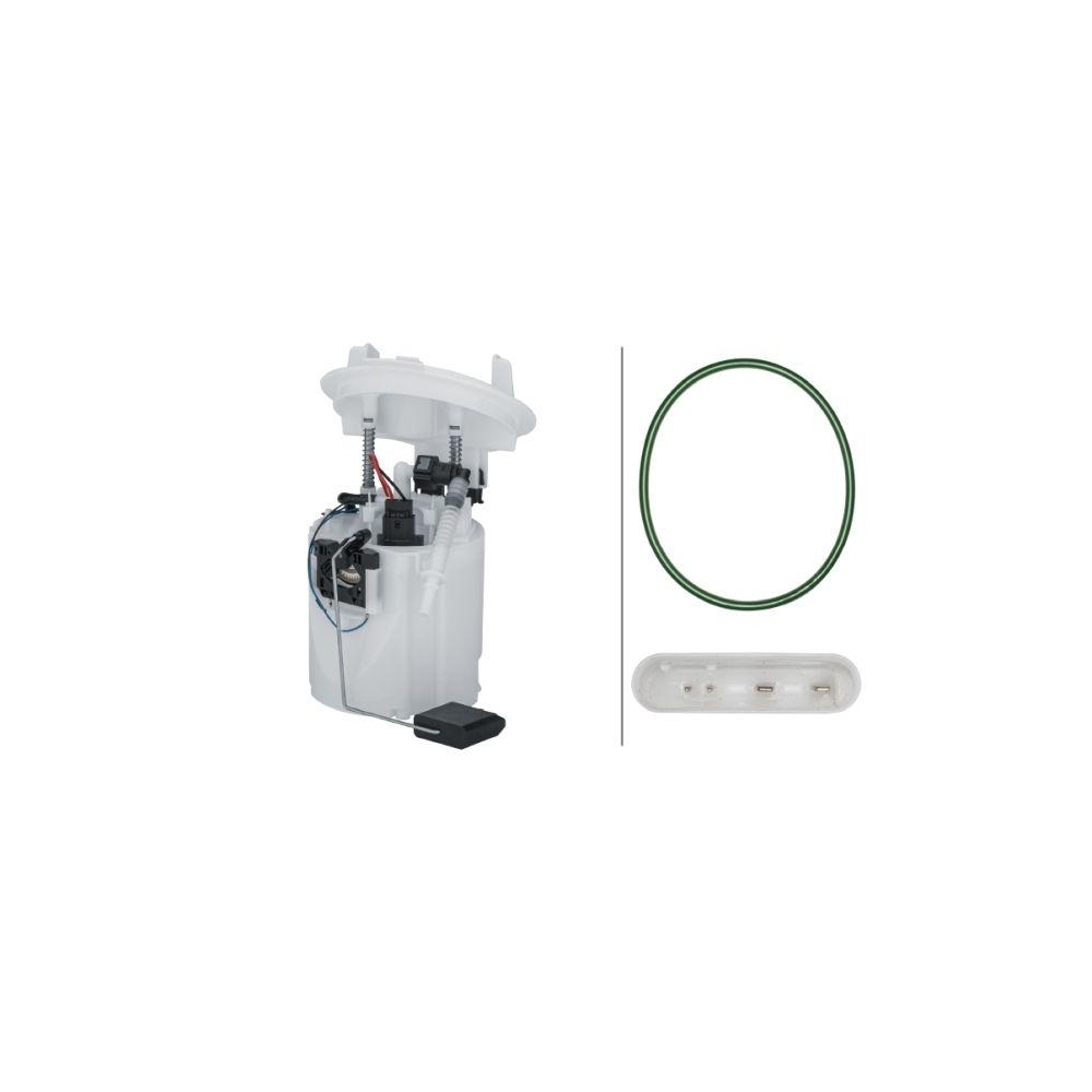 HELLA Kraftstoff-F&ouml;rdereinheit 8TF 358 302-981 f&uuml;r MERCEDES-BENZ HITACHI, rechts