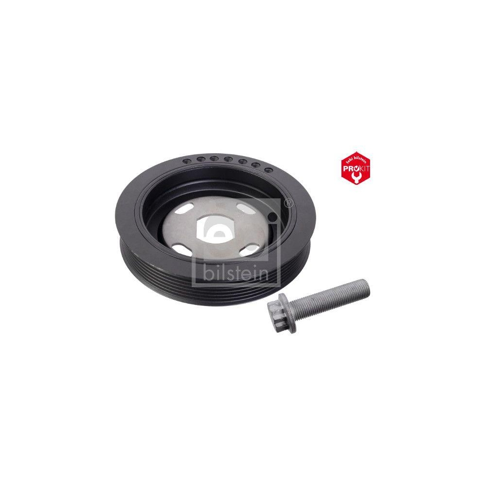 Riemenscheibe, Kurbelwelle FEBI BILSTEIN 198283 ProKit f&uuml;r NISSAN OPEL RENAULT