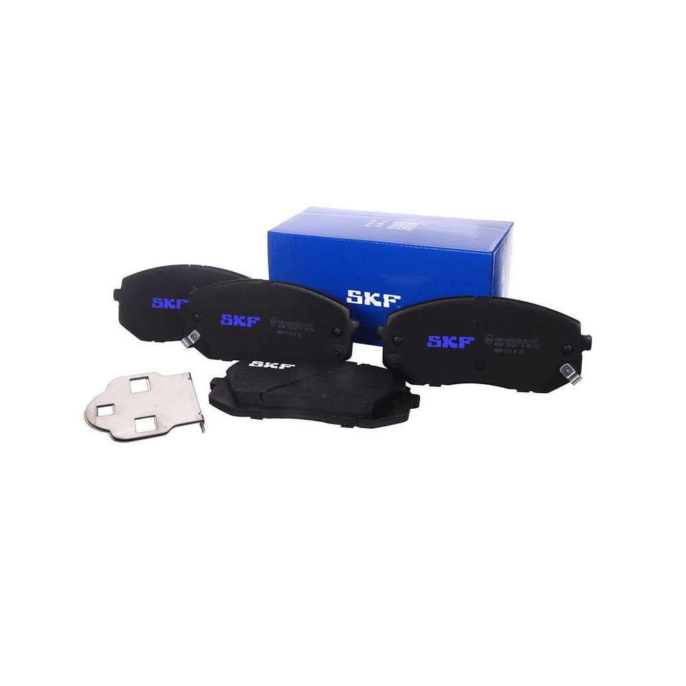 Bremsbelagsatz, Scheibenbremse SKF VKBP 80267 A f&uuml;r HYUNDAI KIA, Vorderachse