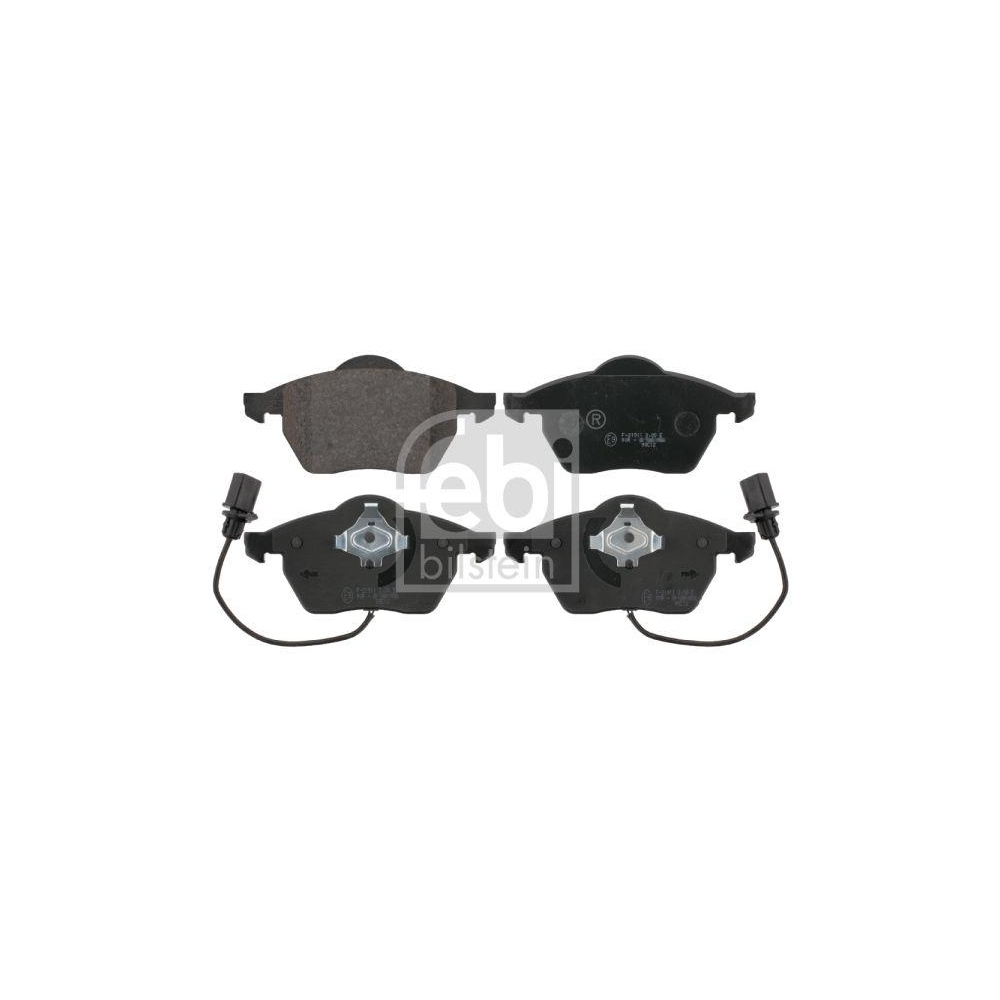FEBI BILSTEIN Bremsbelagsatz, Scheibenbremse 16447 f&uuml;r AUDI SEAT SKODA VW