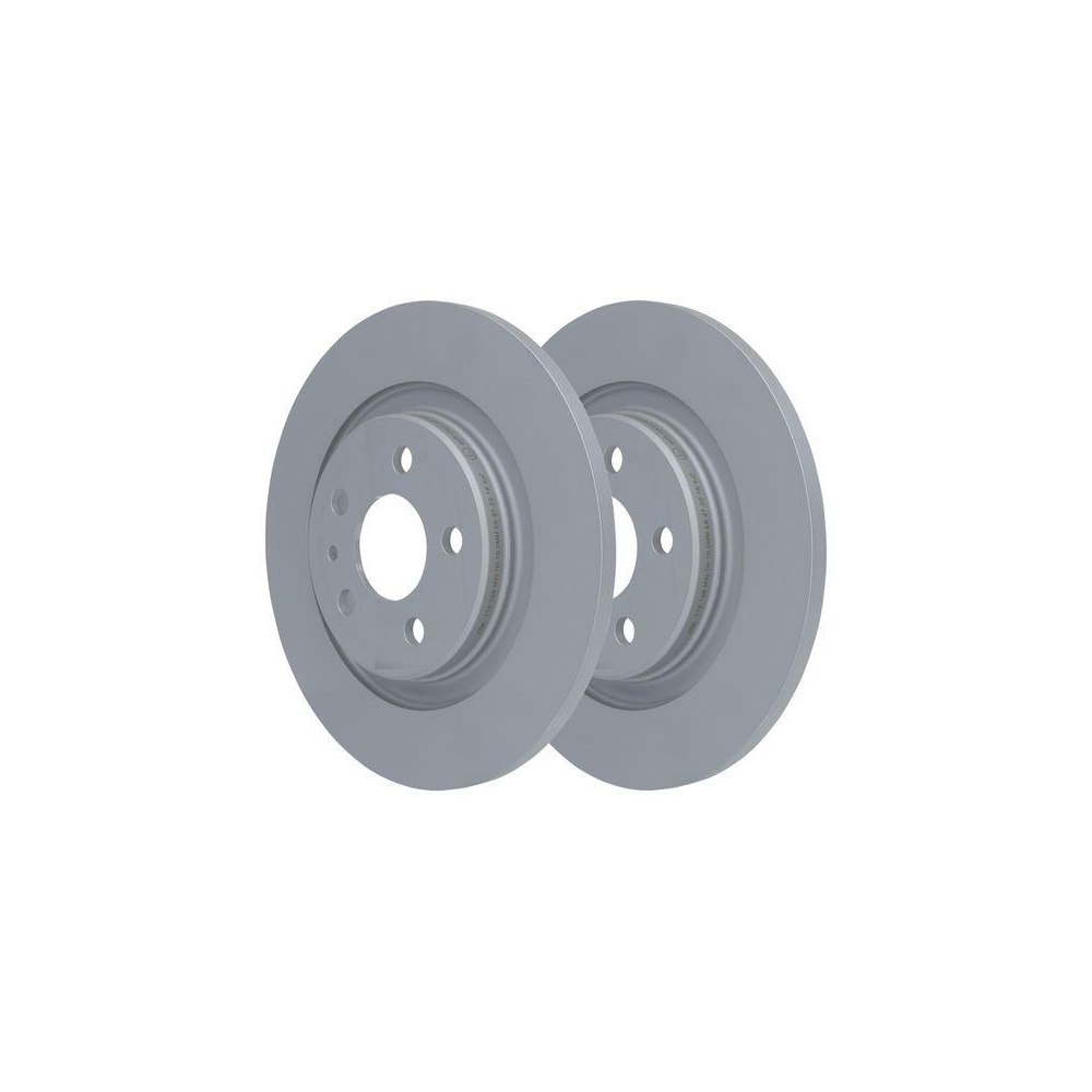 Bremsscheibe ATE 24.0112-0156.1 f&uuml;r CITRO&Euml;N FIAT PEUGEOT, Hinterachse