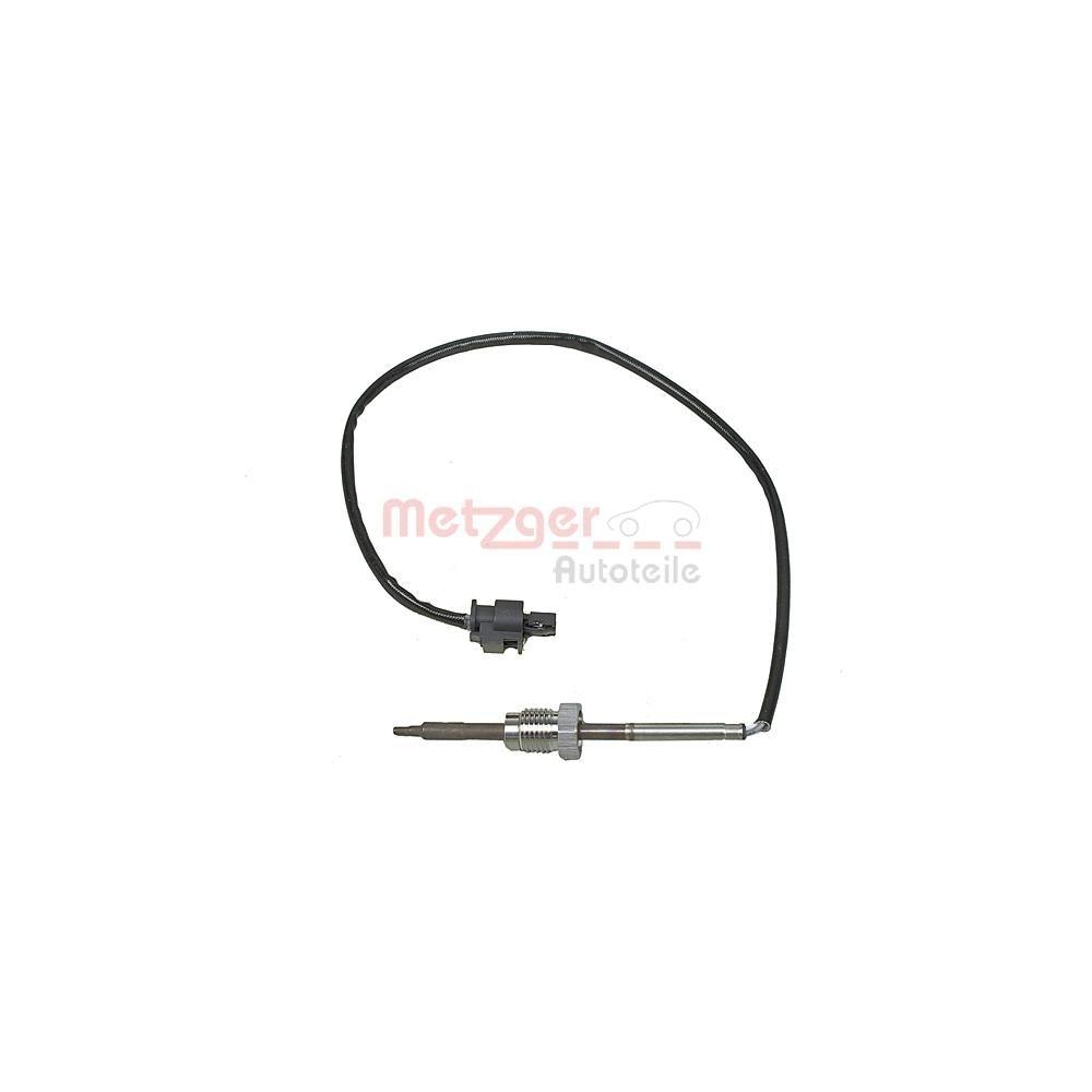 Sensor, Abgastemperatur METZGER 0894389 f&uuml;r MERCEDES-BENZ, Abgaskr&uuml;mmer