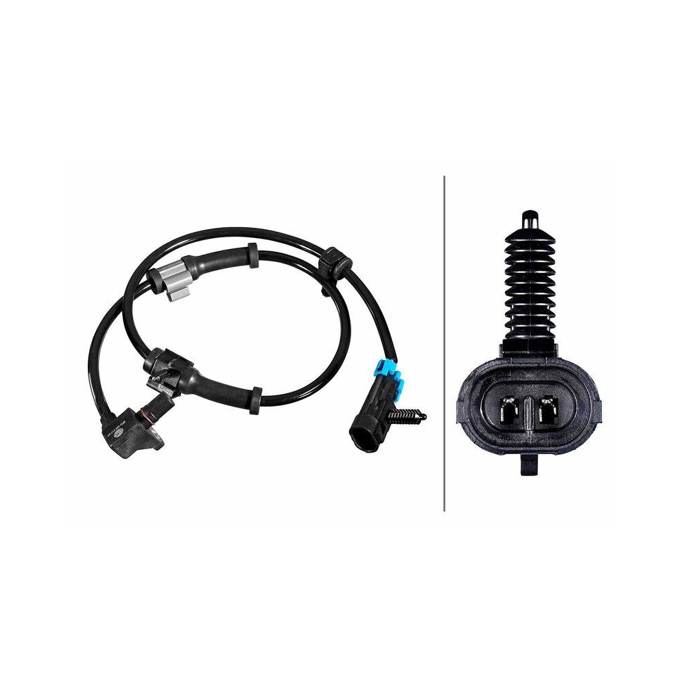 HELLA Sensor, Raddrehzahl 6PU 358 217-471 f&uuml;r CHEVROLET GENERAL MOTORS