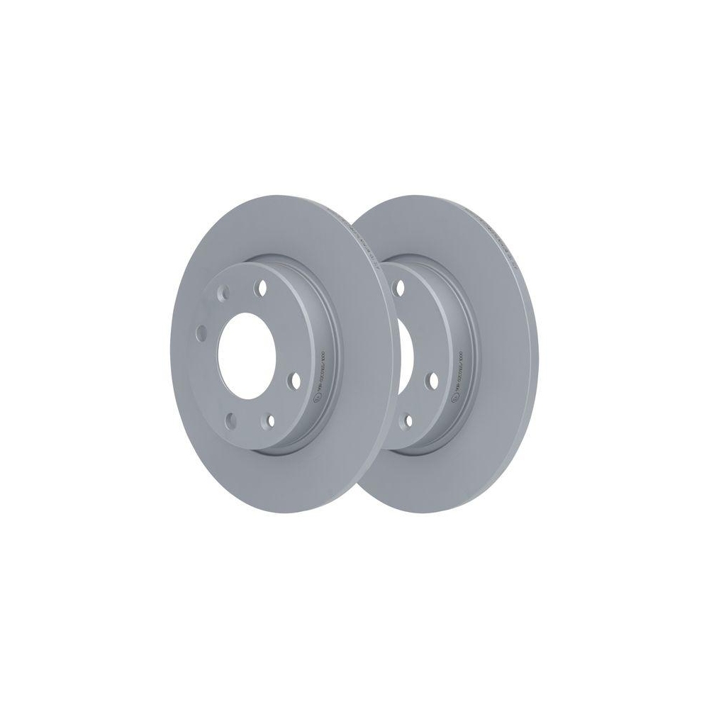 Bremsscheibe ATE 24.0110-0187.1 f&uuml;r CITRO&Euml;N PEUGEOT, Hinterachse, Vorderachse