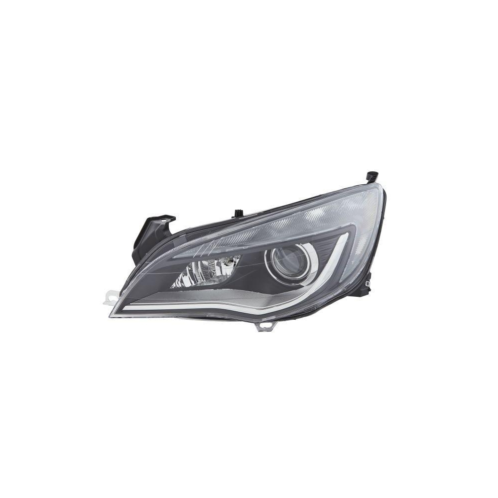 HELLA Hauptscheinwerfer 1ZT 010 012-411 für OPEL VAUXHALL GENERAL MOTORS, links