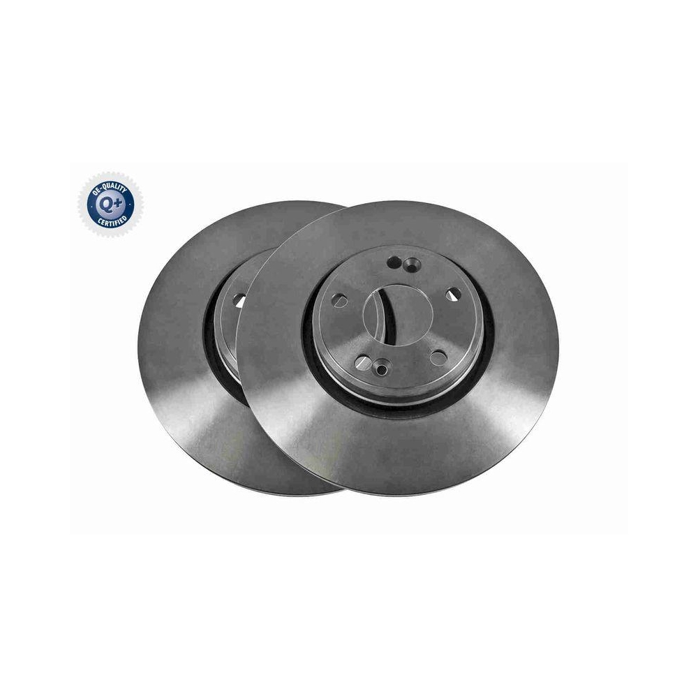 VAICO V46-80012 2 St&uuml;ck Bremsscheiben Q+, Erstausr&uuml;sterqualit&auml;t f&uuml;r RENAULT, Vorderachse