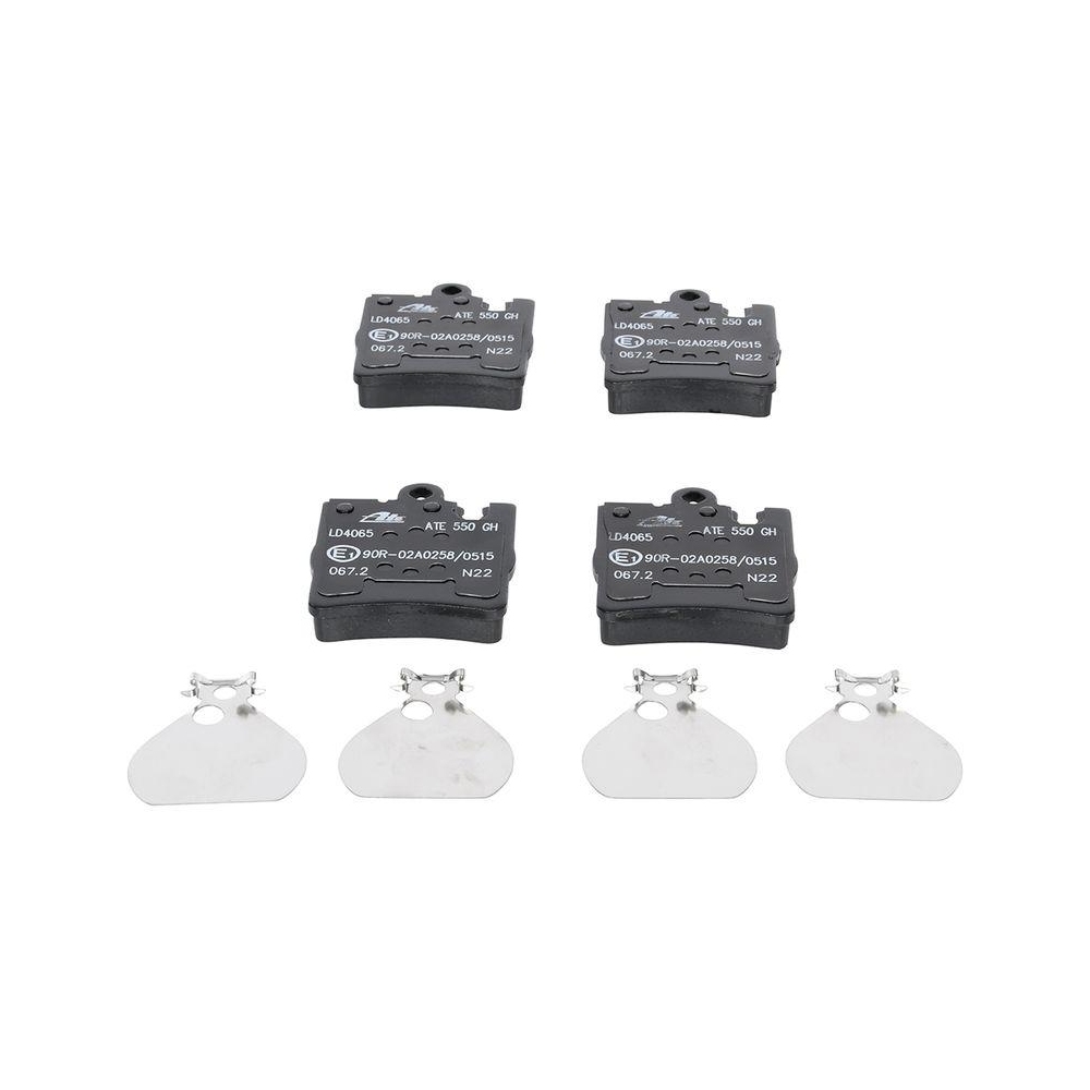 Bremsbelagsatz, Scheibenbremse ATE 13.0470-4065.2 ATE Ceramic f&uuml;r MERCEDES-BENZ