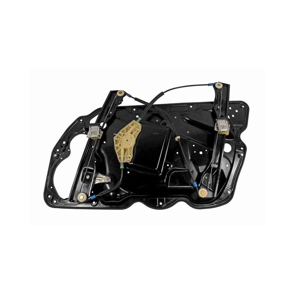 VAICO Fensterheber links und rechts mit Tr&auml;gerplatte vorne V10-9843 + V10-9844 f&uuml;r VW