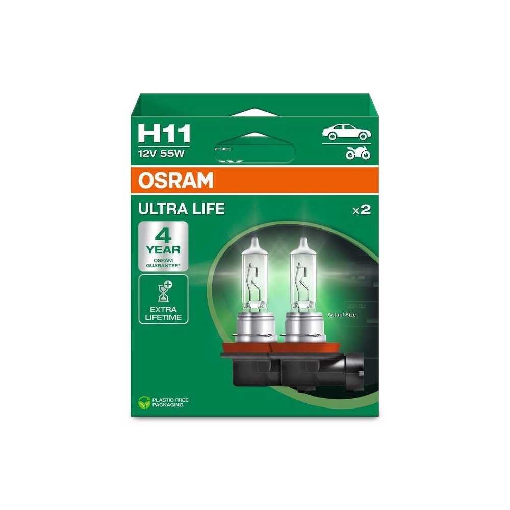 Glühlampe, Abbiegescheinwerfer ams-OSRAM 64211ULT-2HB ULTRA LIFE für